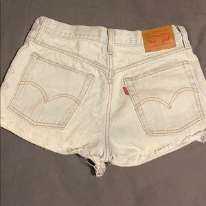 Levi Strauss Button Up Denim Shorts